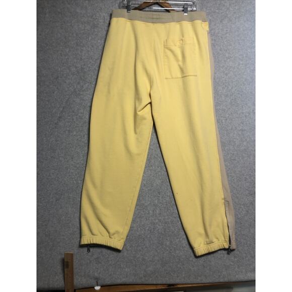 Vintage Le Jean De Marithe Francois Girbaud Yellow Sweatpants Men's XL Baggy Y2K - Picture 12 of 16